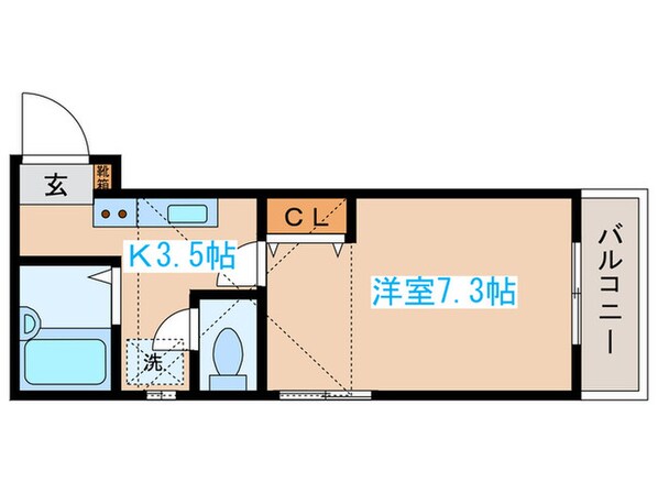 ソルクレスト北烏山の物件間取画像